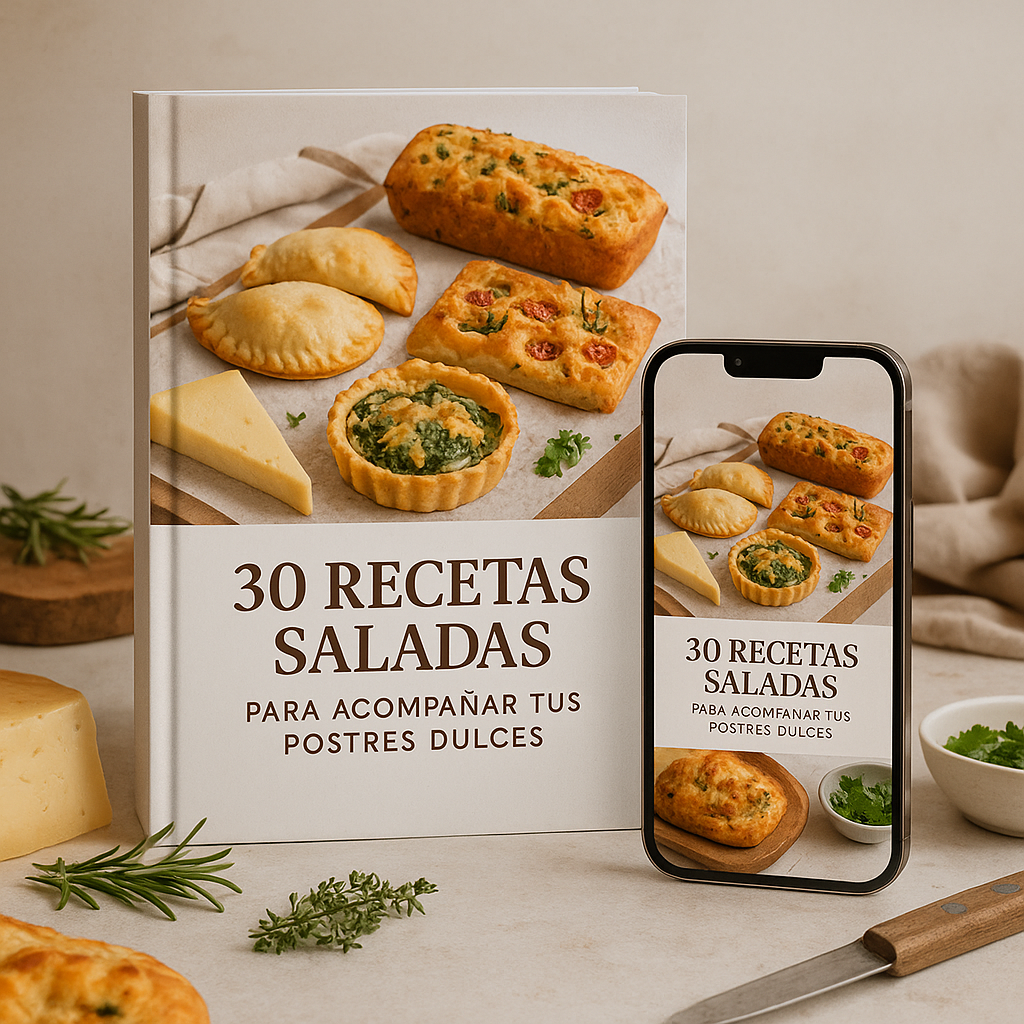 30 Recetas Saladas para Acompañar tus Postres Dulces🥟🍔