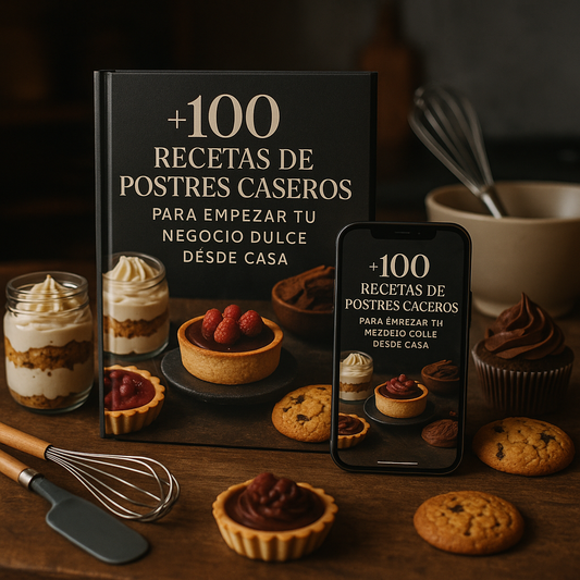 🍰Pack Repostero: 9 Ebooks al precio de 1 para crear tu Negocio Dulce desde Casa