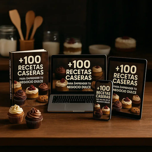 🍰Pack Repostero: 9 Ebooks al precio de 1 para crear tu Negocio Dulce desde Casa