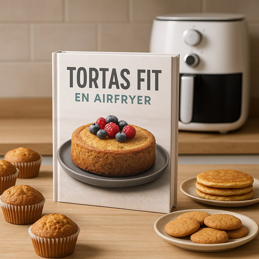 🎂 Tortas Fit en Airfryer