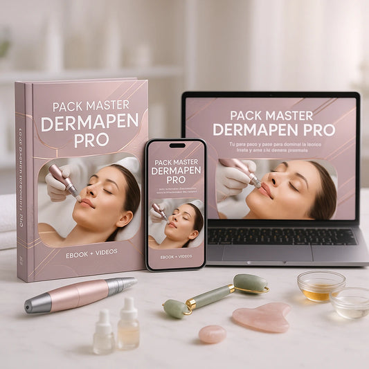 Pack Master Dermapen Facial PRO: Ebook y Clases en Video + 10 Bonus🎁