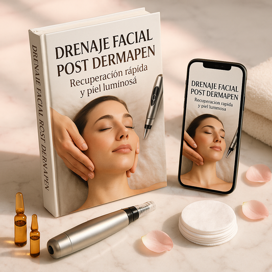 💆 Drenaje Facial Post Dermapen — Recuperación rápida y piel luminosa