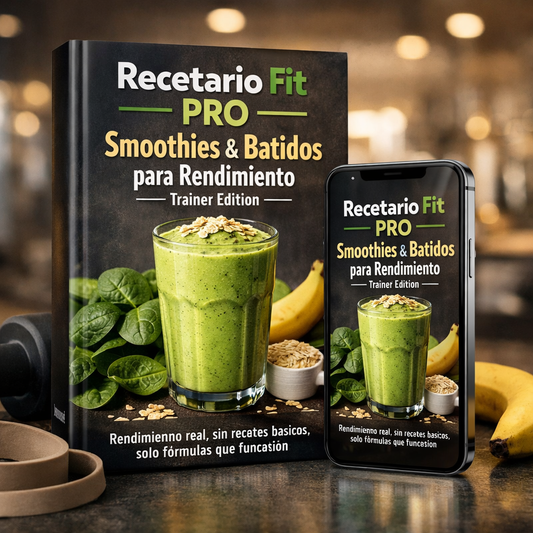 🥤Recetario Fit PRO: Smoothies & Batidos para Rendimiento (Trainer Edition)