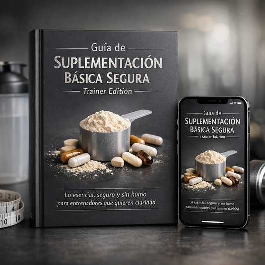 💊Guía de Suplementación Básica Segura (Trainer Edition)