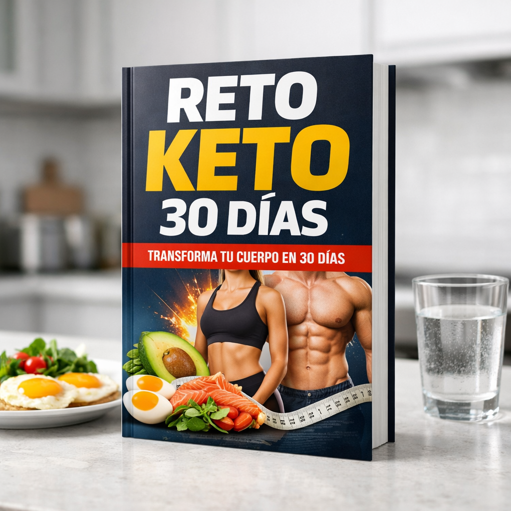 Recetario Exclusivo KETO RETO 30 DÍAS + Bonos de Regalo